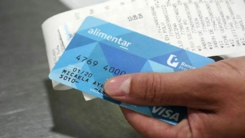 Tarjeta Alimentar: el miércoles pagarán un refuerzo de 4 y 6 mil pesos