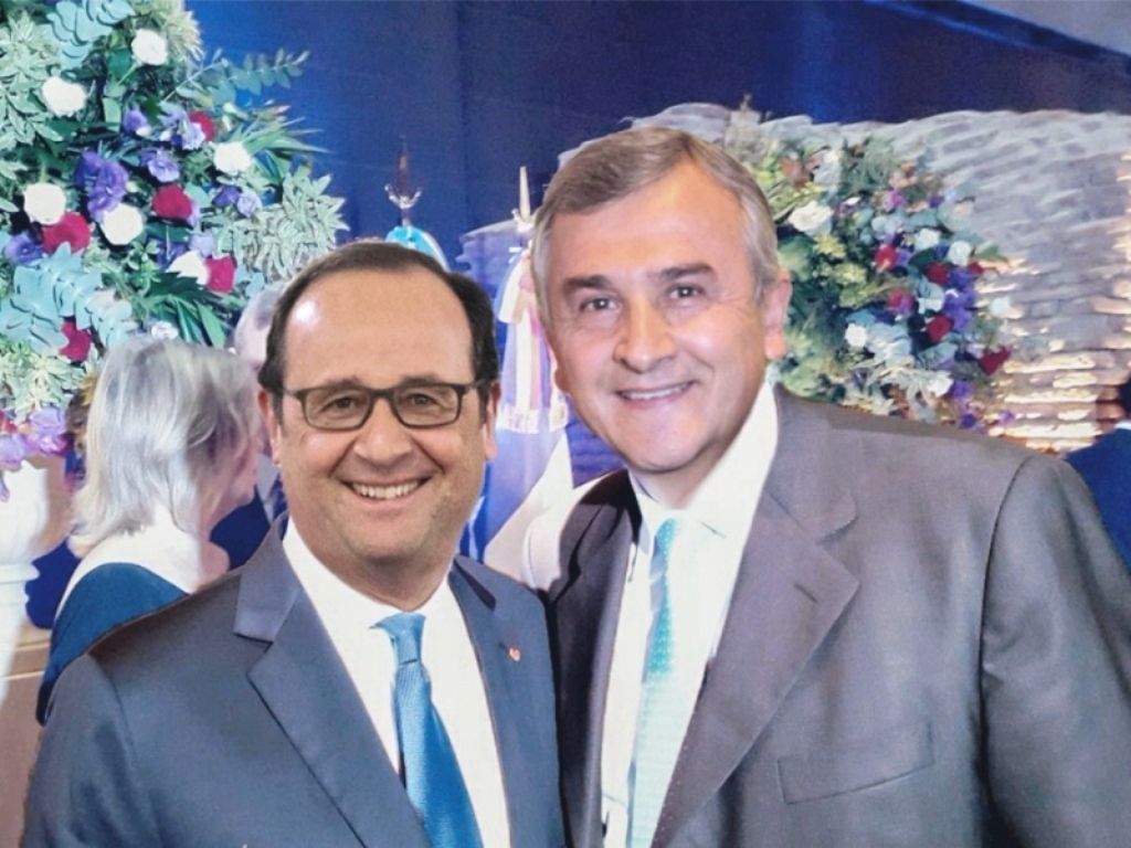 Hollande y Morales