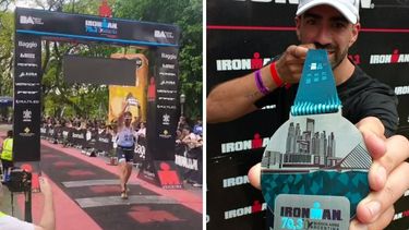 Destacada participaciónde Valentín Blasco en el Ironman 70.3
