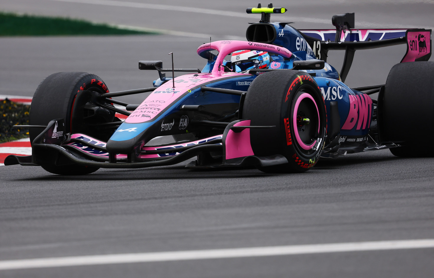 Franco Colapinto P6 haciendo su mejor carrera en la Formula 1