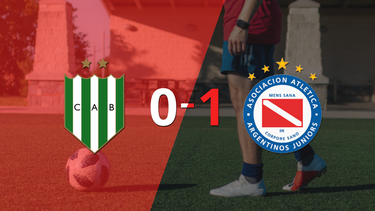 Solitario gol le da triunfo a Argentinos Juniors sobre Banfield