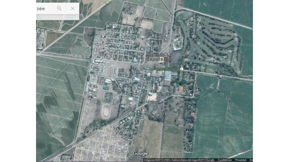 Imagen satelital de Google.com