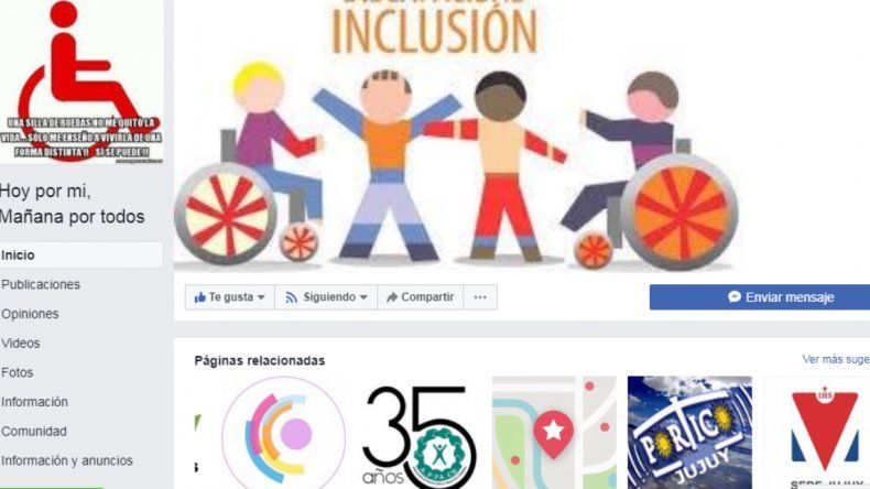 Crearon una página de Facebook para denunciar autos estacionados sobre rampas