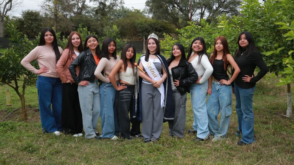 Candidatas de la Agrotécnica El Brete para la FNE 2026.