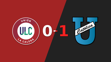 U. Católica (E) ganó por 1-0 a U. La Calera con el gol de Ismael Díaz