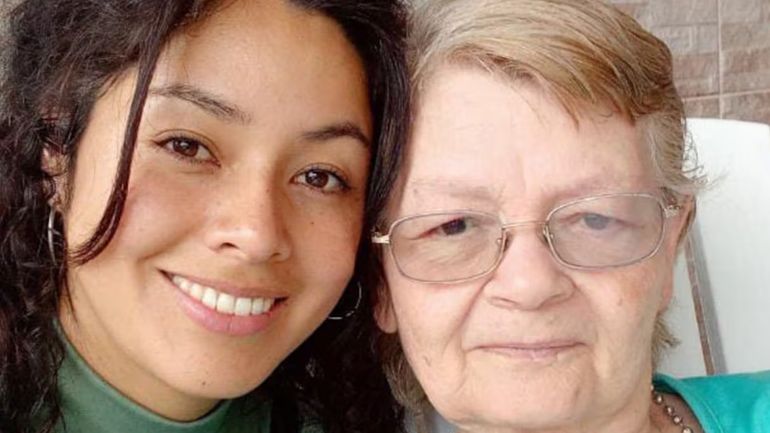 Andrea y su abuela&nbsp;