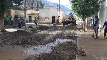 Maimará: así amaneció el pueblo tras el temporal