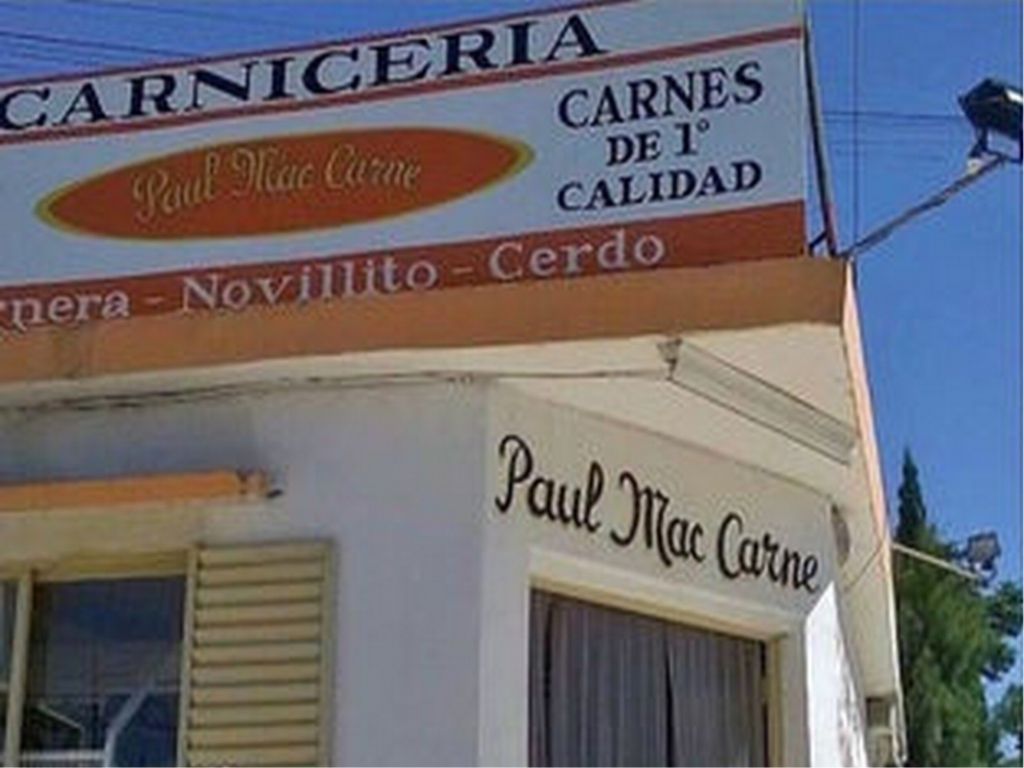 La carnicería "Paul Mc Carne"