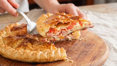 Tarta de jamón y queso sin huevo: una receta fácil y lista en pocos minutos
