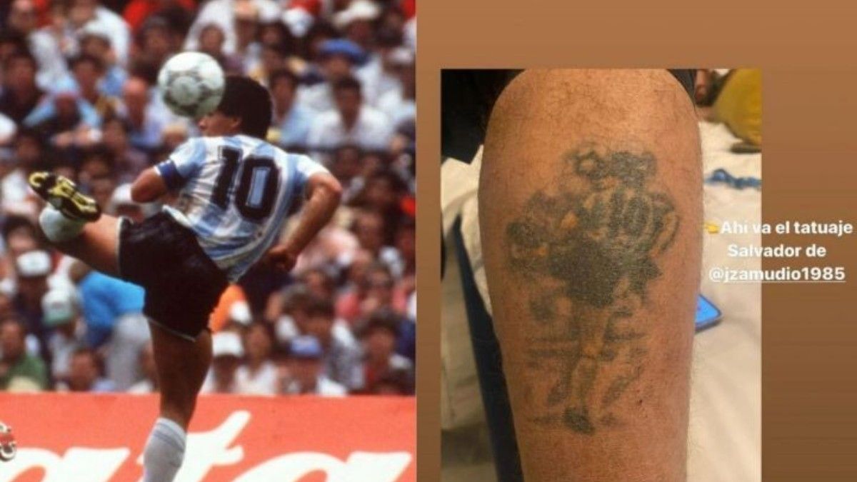 Ucrania: los detuvieron y se salvaron por un tatuaje de Maradona.&nbsp;