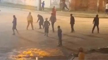 Enfrentamiento entre bandas en Salta.
