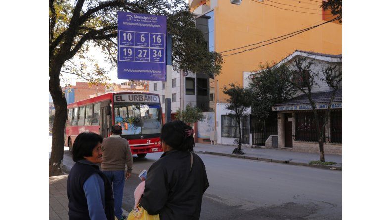 Gente en paradas