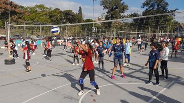 Mini voley: participaron 250 chicos en encuentro deportivo