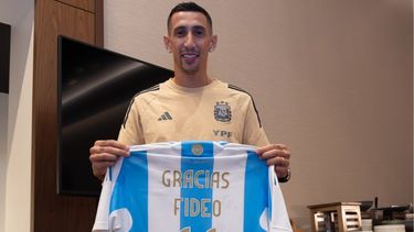 Ángel Di María le dice adios a la Selección Argentina.