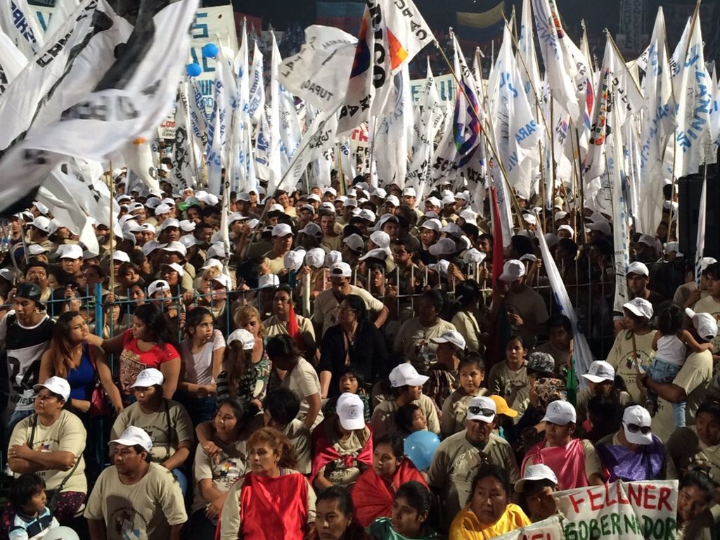 Cierre de campaña del FUyO