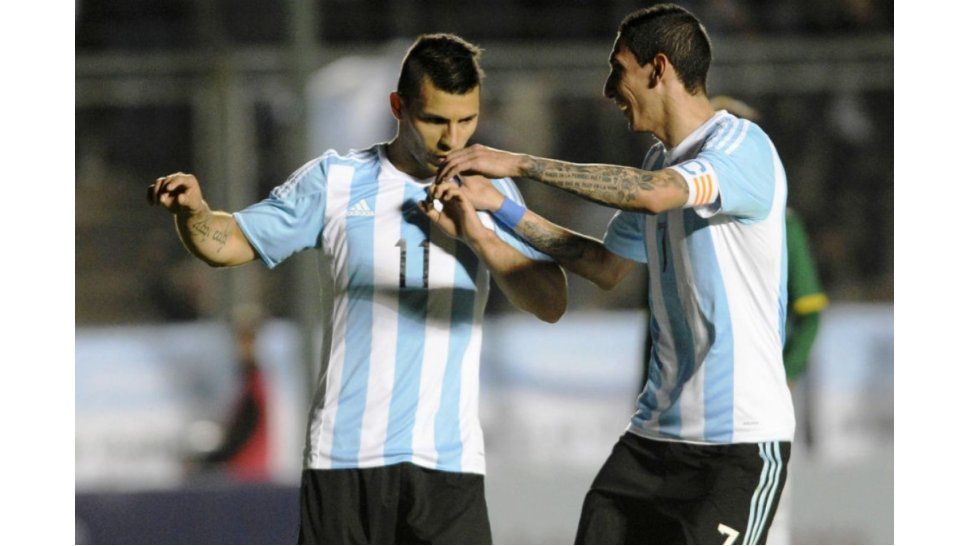Aguero y Di María se destacaron