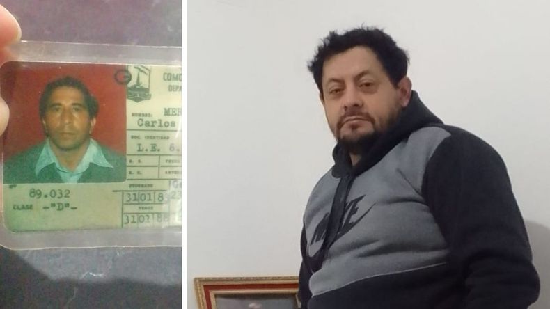 Mario (derecha) pide ayuda a los jujeños para localizarlo.