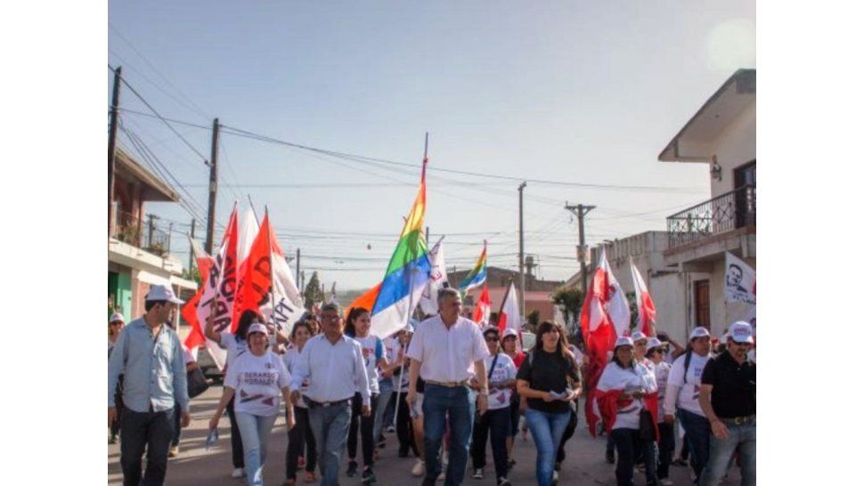 Caminata por el sector sur