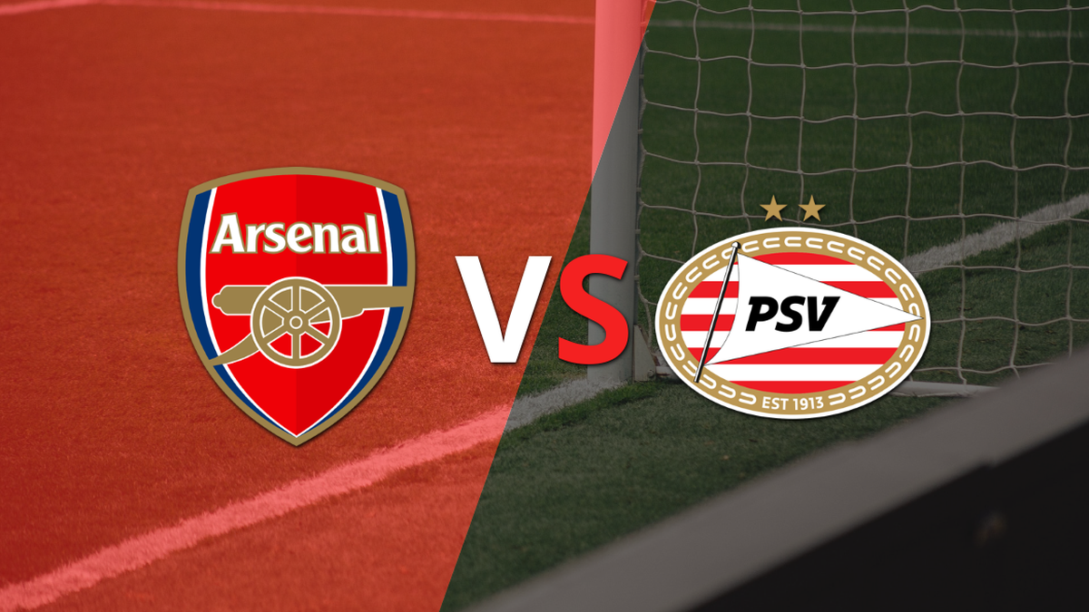 Arsenal empató frente a PSV y logró su clasificación a Cuartos de Final