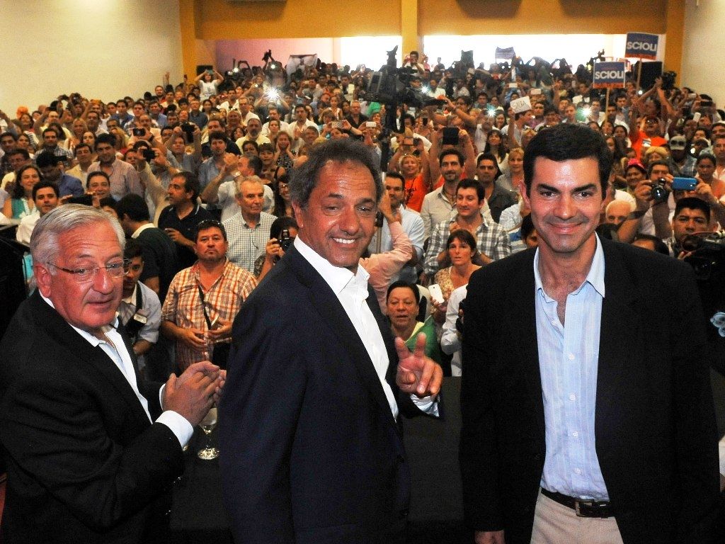 Fellner, Scioli y Urtubey