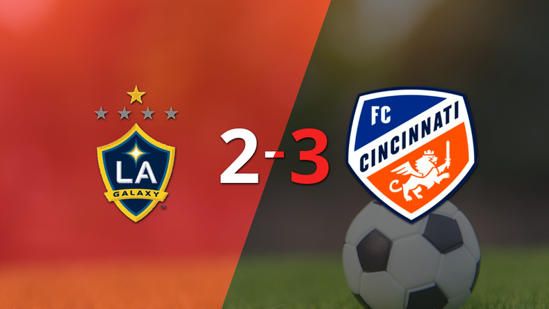 Con doblete de Brenner, FC Cincinnati derrotó a LA Galaxy