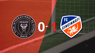 Con lo justo, FC Cincinnati derrotó a Inter Miami en su casa