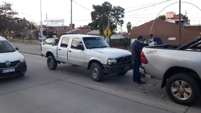 Choque múltiple en Av. Balbín 