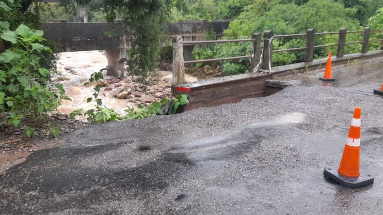 A las 8 de la mañana ya habían caído 206 milímetros producto del temporal en Jujuy