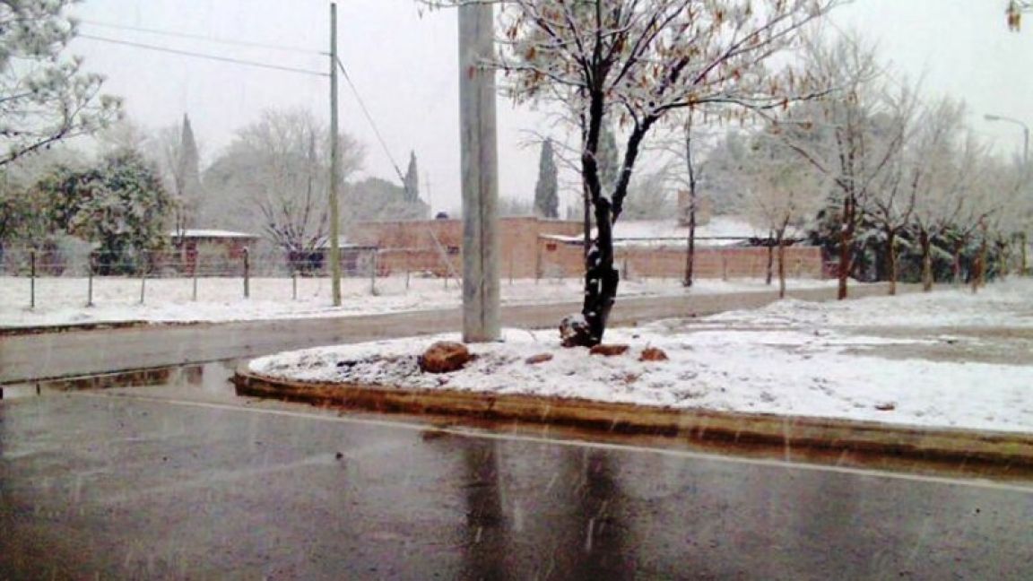 Nieve en Córdoba
