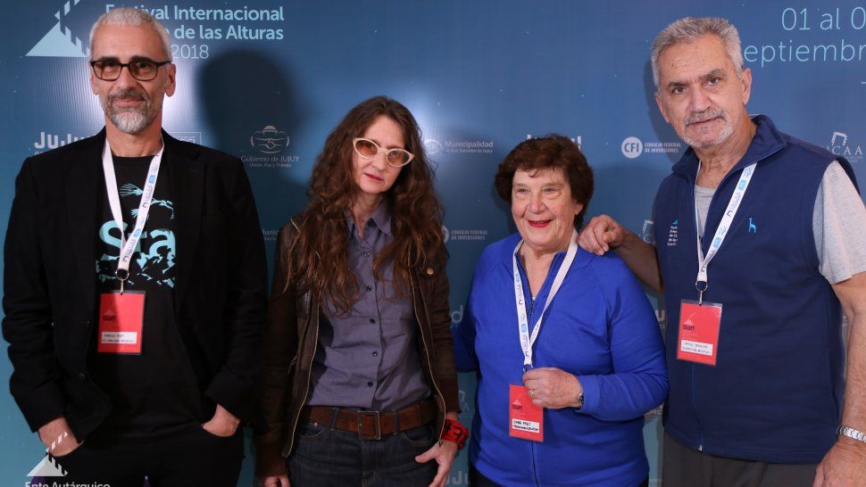 una multitud disfruto de la primera jornada del festival de cine de las alturas