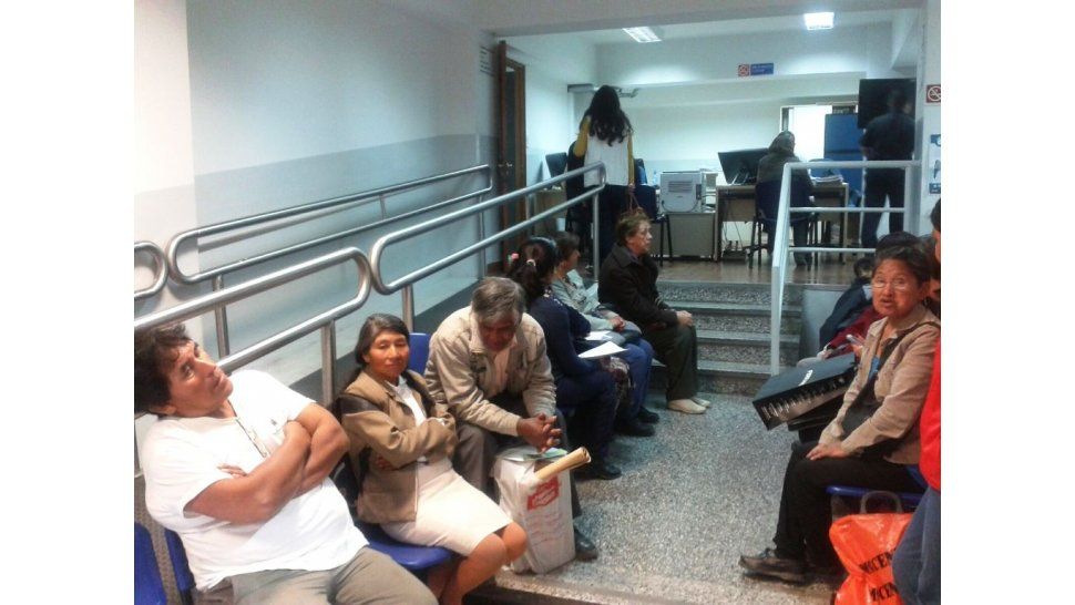 Esperando atención