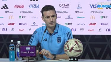 Lionel Scaloni brindó la conferencia previa a la final del Mundial Qatar 2022 entre Argentina y Francia.&nbsp;