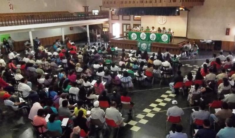 Ate en asamblea