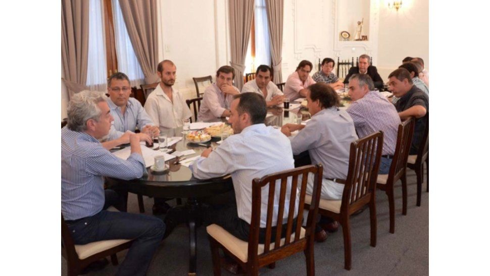 Reunión en Casa de Gobierno