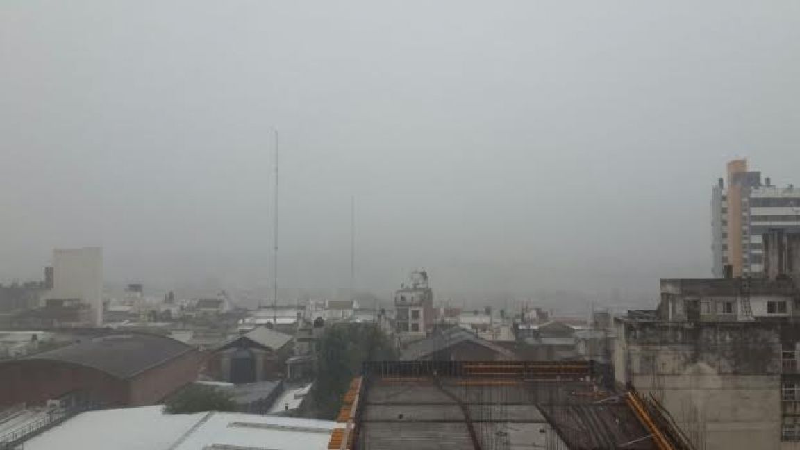 Lluvia desde el centro