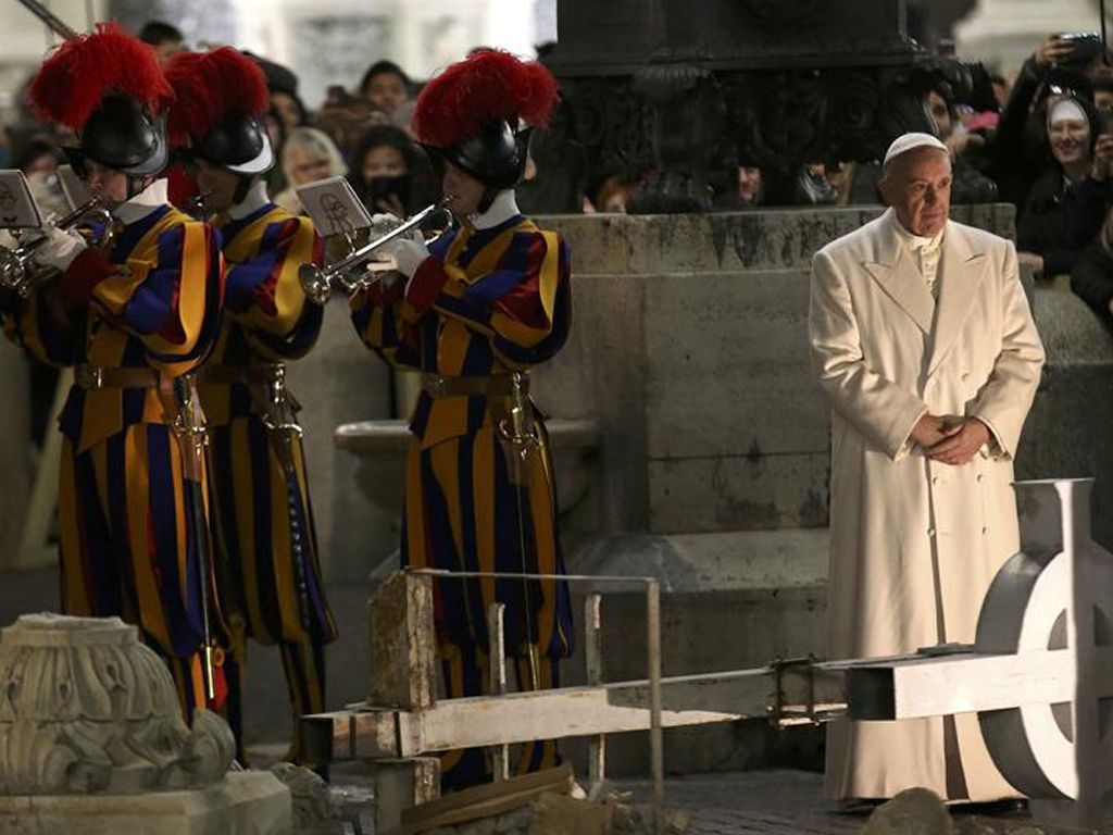 El Papa hizo un balance del año