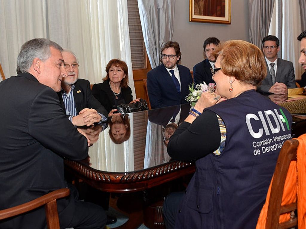 CIDH con Morales