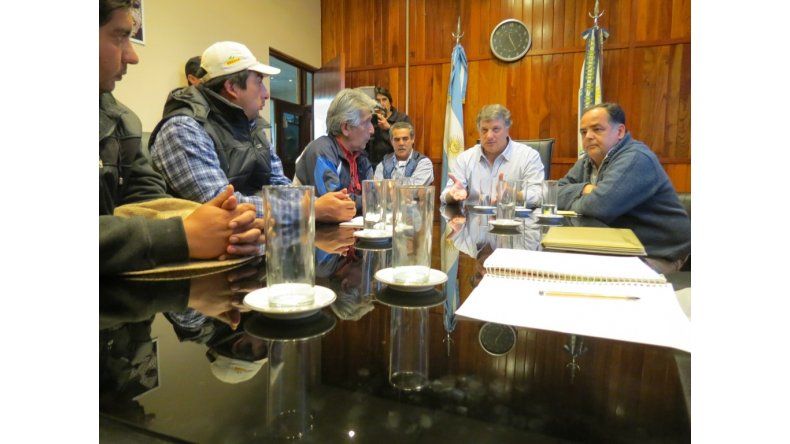 Reunión con pequeños productores