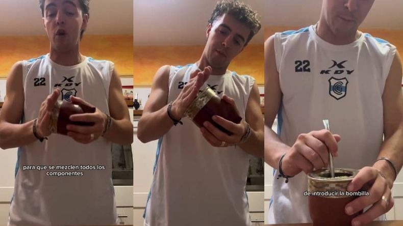 Kike Carranza con la camiseta del Lobo