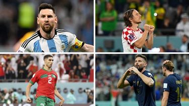 Argentina - Croacia&nbsp; y Marruecos - Francia, las seminales del Mundial Qatar 2022.