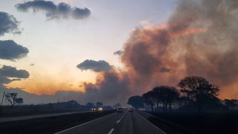 Sistema de alerta por el índice de peligro de incendios en Jujuy (Foto ilustrativa)