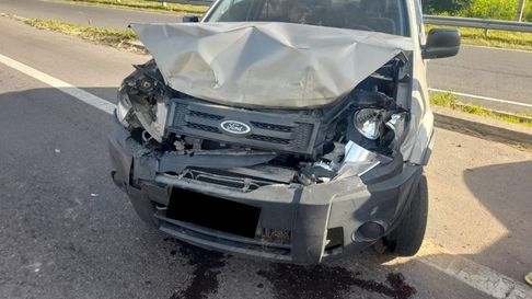 Todo Jujuy | Choque en cadena entre tres vehículos en el acceso sur a San Salvador de Jujuy