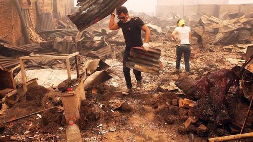 El peor incendio en la historia de Chile