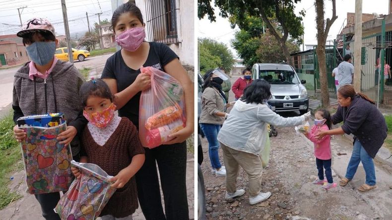 Pesebre El Milagrito / buscan donaciones para el Día del Niño (foto: evento de años atrás)