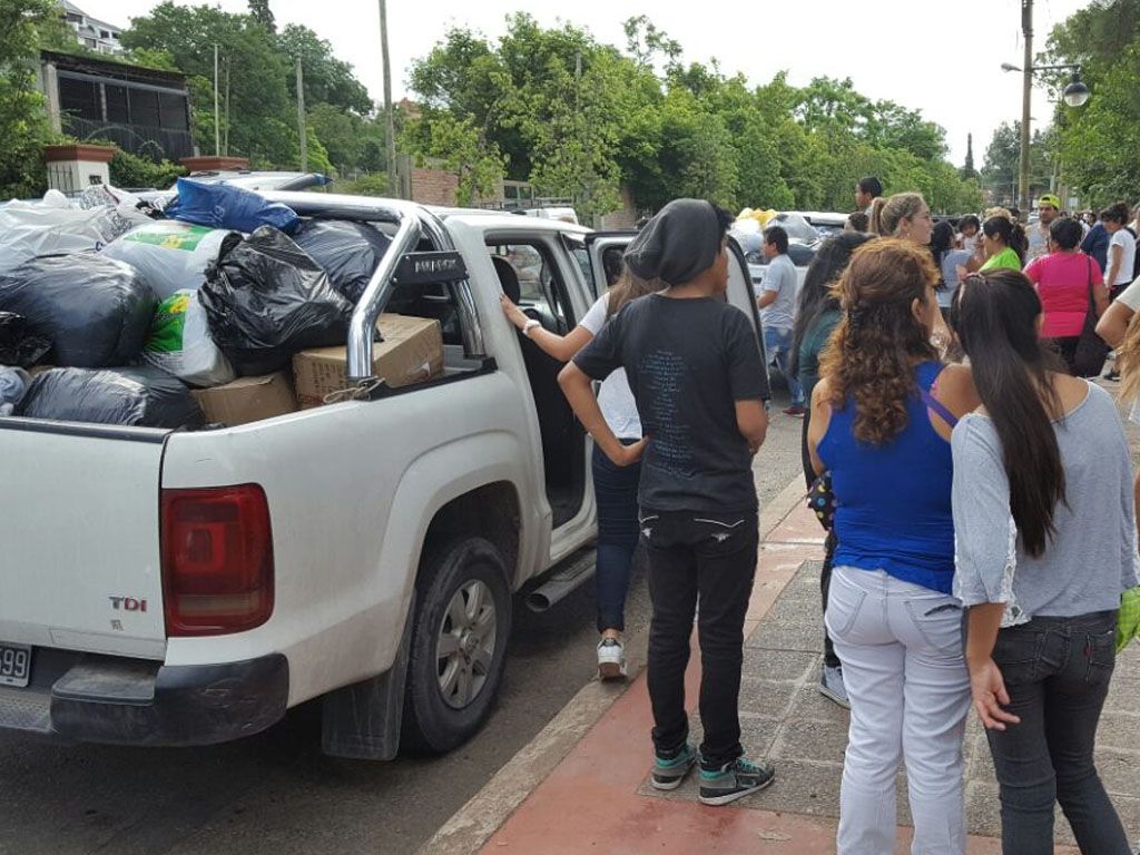 Donaciones para Volcán y Tumbaya