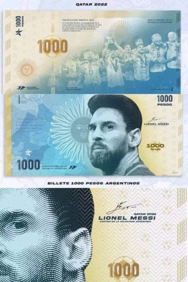 ¿el Banco Central Analiza Poner A Messi En Billetes De Milemk 7907