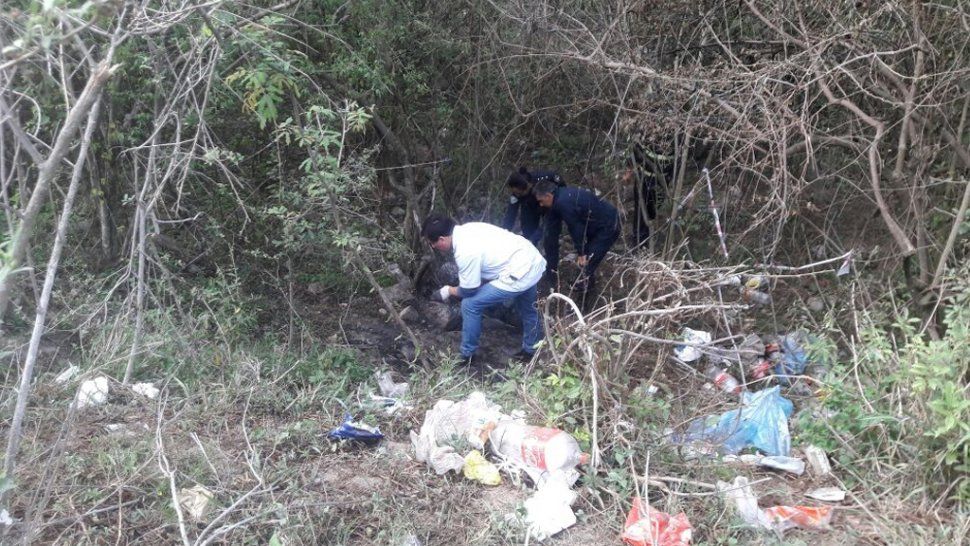 los vecinos denuncian que el lugar donde aparecio la mujer quemada es muy inseguro