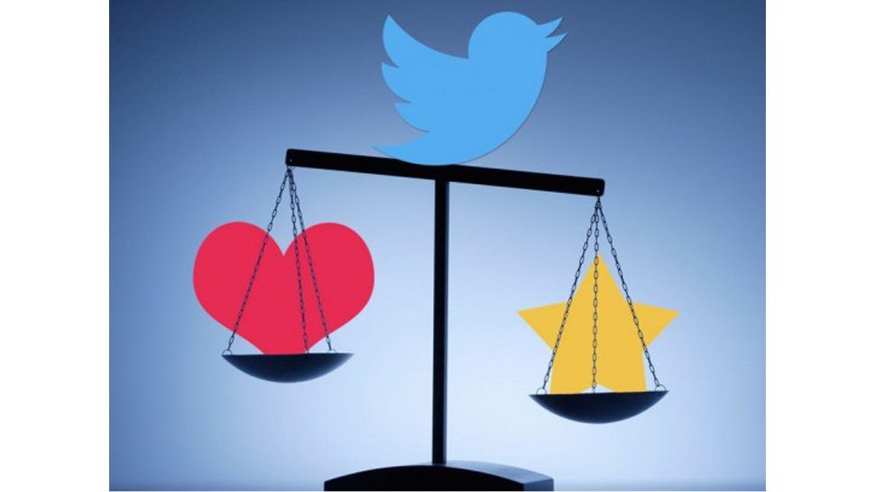 Twitter puso un corazón