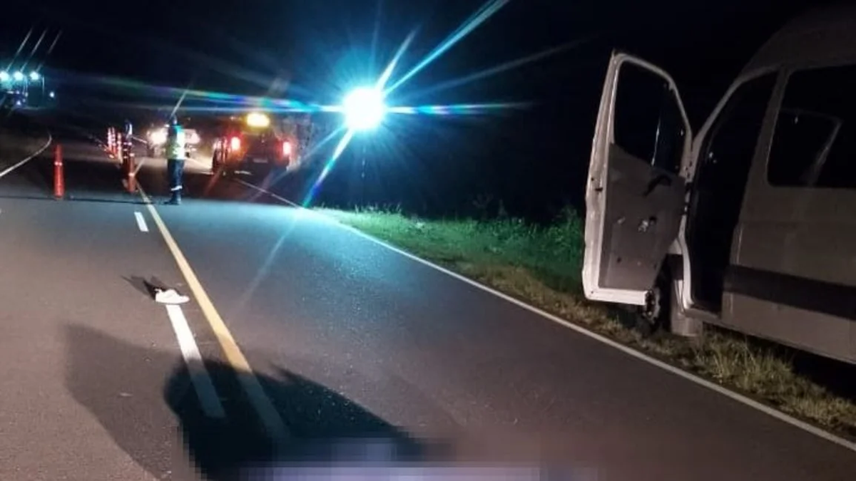 Hallaron un joven sin vida en la ruta y analizan si fue atropellado
