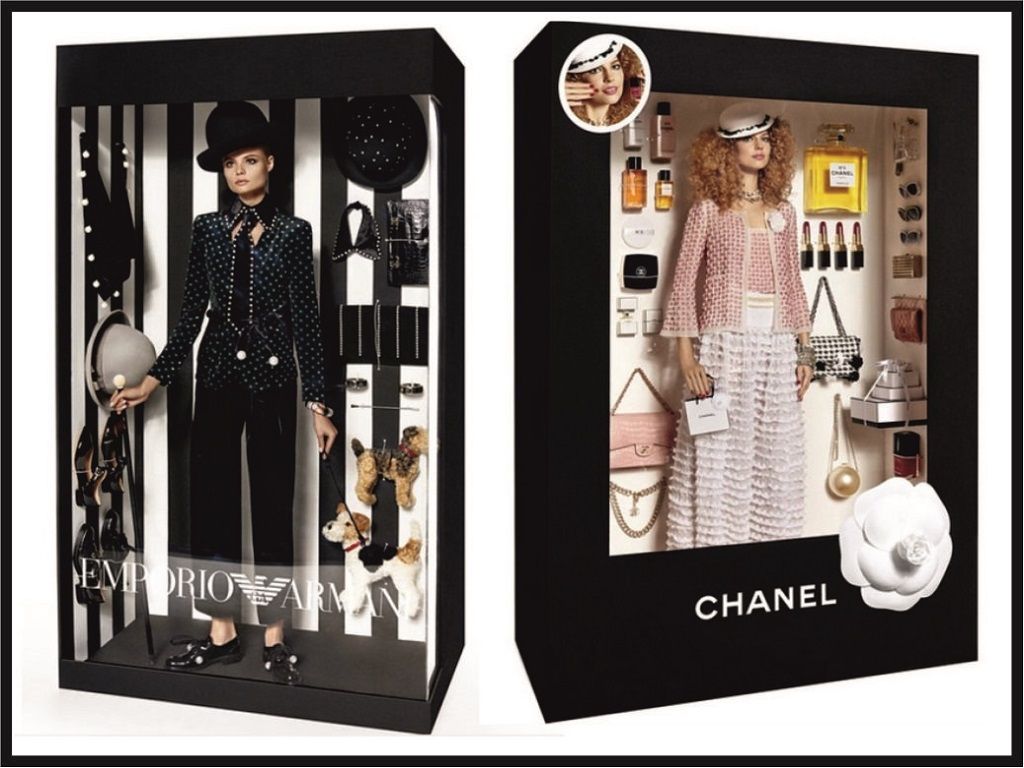 Vogue metió en cajas a sus modelos.